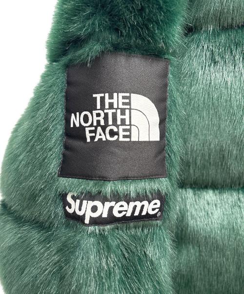 THE NORTH FACE（ザ ノース フェイス）THE NORTH FACE (ザ ノース フェイス) Supreme (シュプリーム) ダウンジャケット グリーン サイズ:Ｍの古着・服飾アイテム