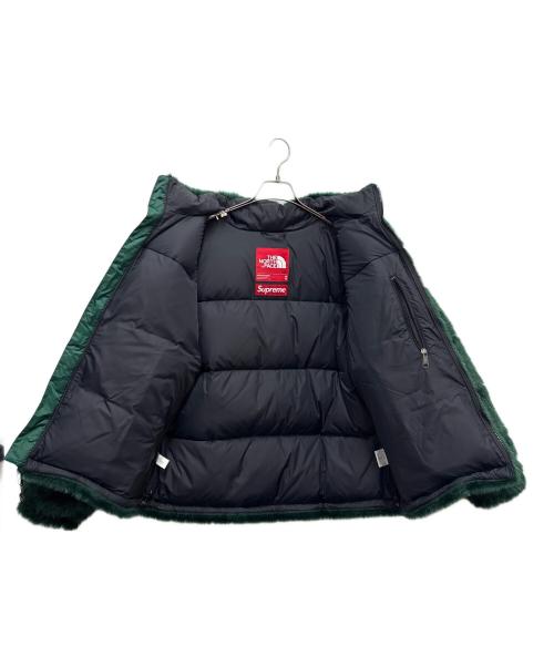 THE NORTH FACE（ザ ノース フェイス）THE NORTH FACE (ザ ノース フェイス) Supreme (シュプリーム) ダウンジャケット グリーン サイズ:Ｍの古着・服飾アイテム
