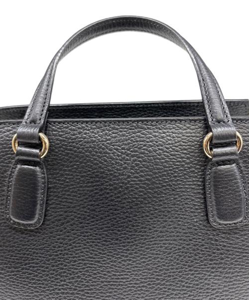 GUCCI（グッチ）GUCCI (グッチ) ハンドバッグ ブラックの古着・服飾アイテム