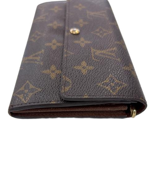 LOUIS VUITTON（ルイ ヴィトン）LOUIS VUITTON (ルイ ヴィトン) 長財布 ブラックの古着・服飾アイテム