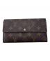 LOUIS VUITTON（ルイ ヴィトン）の古着「長財布」｜ブラック