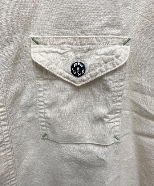 BIG YANK（ビッグヤンク）BIG YANK (ビッグヤンク) 長袖シャツ ホワイト サイズ:16 1/2（約L〜XLサイズ相当）の古着・服飾アイテム