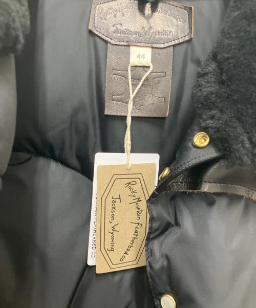 RockyMountainFeatherBed（ロッキーマウンテンフェザーベッド）RockyMountainFeatherBed (ロッキーマウンテンフェザーベッド) ダウンジャケット ブラック サイズ:SIZE 44の古着・服飾アイテム