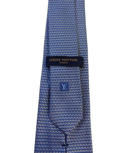 LOUIS VUITTON（ルイ ヴィトン）LOUIS VUITTON (ルイ ヴィトン) ネクタイ･ダイヤモンドブイ ブルー サイズ:　の古着・服飾アイテム