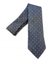 LOUIS VUITTON（ルイ ヴィトン）の古着「ネクタイ　クラヴァット・モノグラム ハーロー」｜グレー