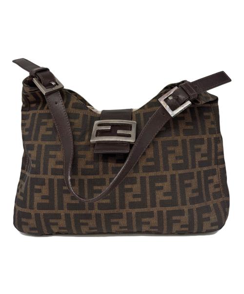 FENDI（フェンディ）FENDI (フェンディ) ワンショルダーバッグ ブラウンの古着・服飾アイテム