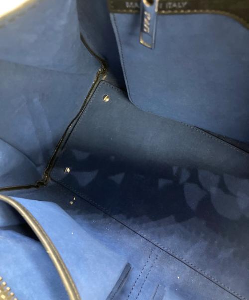 TOD'S（トッズ）TOD'S (トッズ) 2WAYショルダーバッグ ネイビーの古着・服飾アイテム