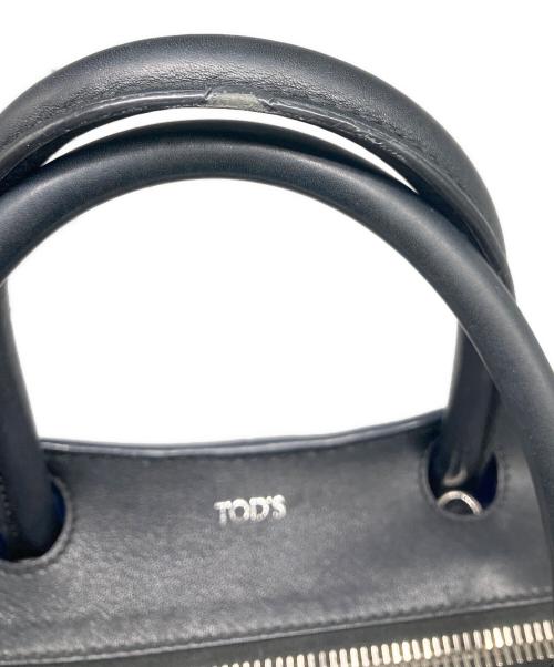 TOD'S（トッズ）TOD'S (トッズ) 2WAYショルダーバッグ ネイビーの古着・服飾アイテム