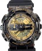 CASIO×New Eraカシオ×ニューエラ）の古着「デジタルウォッチ」｜ゴールド