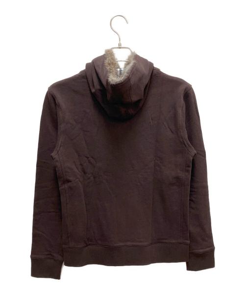 BURBERRY BLACK LABEL（バーバリーブラックレーベル）BURBERRY BLACK LABEL (バーバリーブラックレーベル) ジップパーカー ブラウン サイズ:SIZE M 未使用品の古着・服飾アイテム