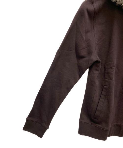 BURBERRY BLACK LABEL（バーバリーブラックレーベル）BURBERRY BLACK LABEL (バーバリーブラックレーベル) ジップパーカー ブラウン サイズ:SIZE M 未使用品の古着・服飾アイテム