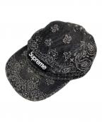 SUPREMEシュプリーム）の古着「キャップ」｜ブラック