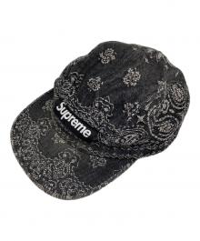 SUPREME（シュプリーム）の古着「キャップ」｜ブラック