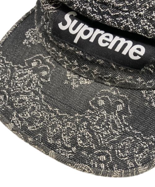 SUPREME（シュプリーム）SUPREME (シュプリーム) キャップ ブラックの古着・服飾アイテム