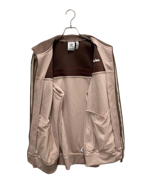 adidas（アディダス）adidas (アディダス) FREAK'S STORE (フリークスストア) 別注プレミアム トラックトップ トラックジャケット ベージュ サイズ:3XLの古着・服飾アイテム