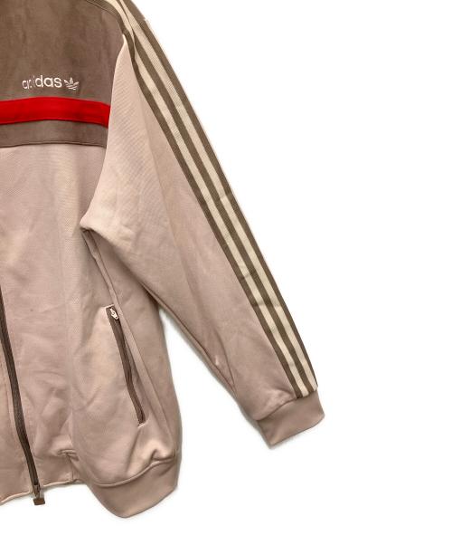 adidas（アディダス）adidas (アディダス) FREAK'S STORE (フリークスストア) 別注プレミアム トラックトップ トラックジャケット ベージュ サイズ:3XLの古着・服飾アイテム