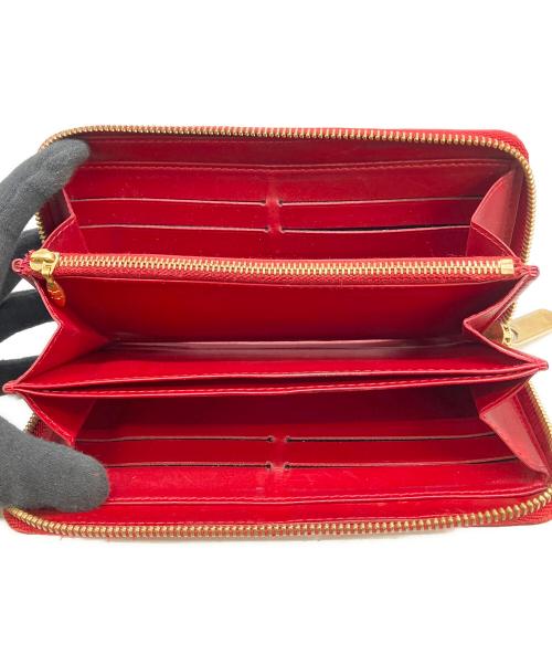 LOUIS VUITTON（ルイ ヴィトン）LOUIS VUITTON (ルイ ヴィトン) ラウンドファスナー長財布 ポム・ダムールの古着・服飾アイテム