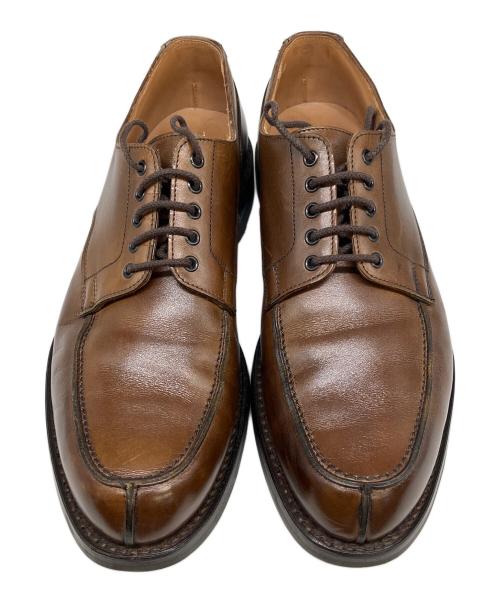 Crockett & Jones（クロケット＆ジョーンズ）Crockett & Jones (クロケット＆ジョーンズ) レザーシューズ ブラウン サイズ:7 1/2（約26.0cm～26.5cm相当）の古着・服飾アイテム