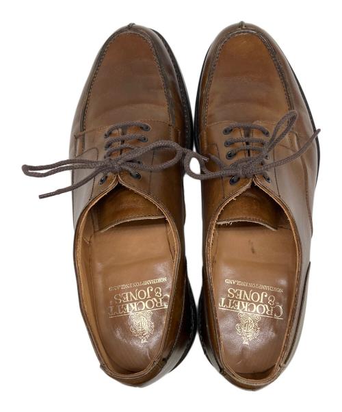 Crockett & Jones（クロケット＆ジョーンズ）Crockett & Jones (クロケット＆ジョーンズ) レザーシューズ ブラウン サイズ:7 1/2（約26.0cm～26.5cm相当）の古着・服飾アイテム