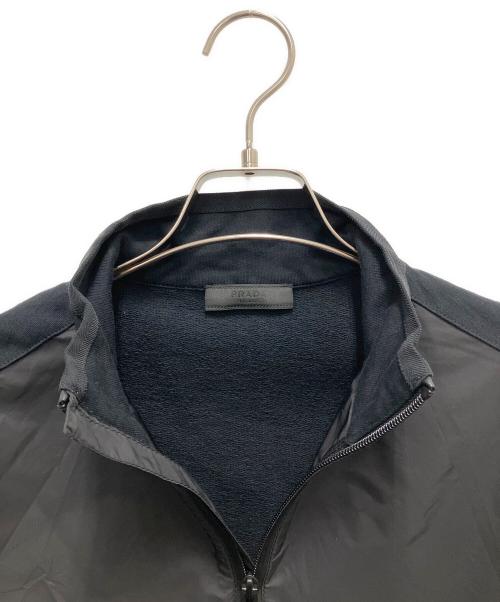 PRADA（プラダ）PRADA (プラダ) 切替ジャケット ブラック サイズ:SIZE Mの古着・服飾アイテム