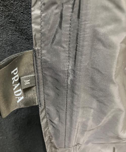PRADA（プラダ）PRADA (プラダ) 切替ジャケット ブラック サイズ:SIZE Mの古着・服飾アイテム