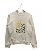 LOEWEロエベ）の古着「Anagram Logo Cotton Sweatshirt」｜アイボリー