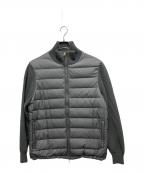 dunhillダンヒル）の古着「切替ダウンジャケット」｜グレー