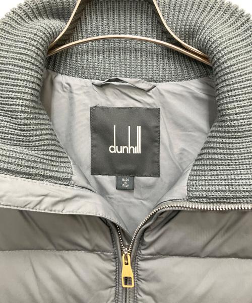 dunhill（ダンヒル）dunhill (ダンヒル) 切替ダウンジャケット グレー サイズ:Mの古着・服飾アイテム