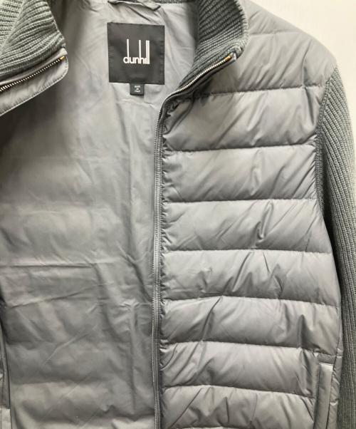 dunhill（ダンヒル）dunhill (ダンヒル) 切替ダウンジャケット グレー サイズ:Mの古着・服飾アイテム