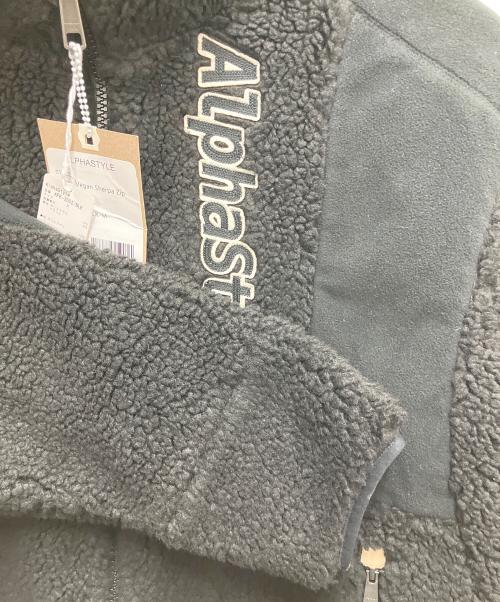 Alphastyle（アルファスタイル）Alphastyle (アルファスタイル) ボアジャケット ブラック サイズ:Mの古着・服飾アイテム