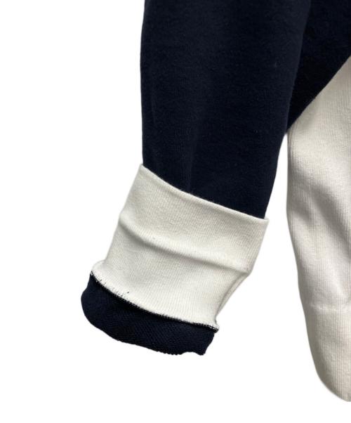 THOM BROWNE. NEW YORK（トムブラウン ニューヨーク）THOM BROWNE. NEW YORK (トムブラウン ニューヨーク) ジップパーカー ネイビー サイズ:SIZE 2の古着・服飾アイテム