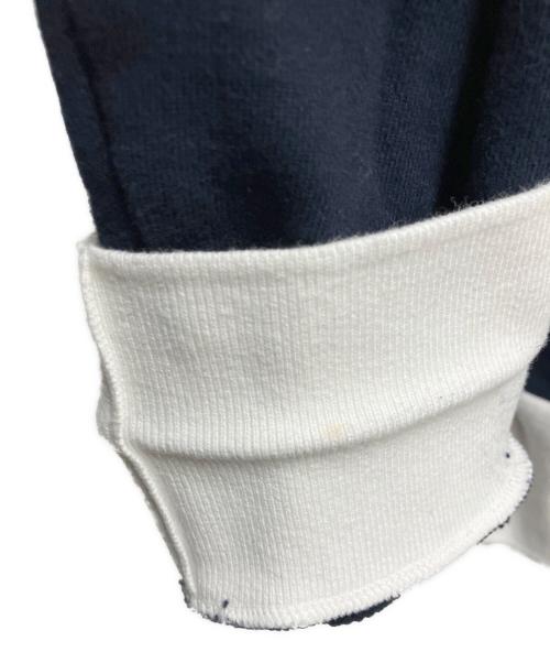 THOM BROWNE. NEW YORK（トムブラウン ニューヨーク）THOM BROWNE. NEW YORK (トムブラウン ニューヨーク) ジップパーカー ネイビー サイズ:SIZE 2の古着・服飾アイテム