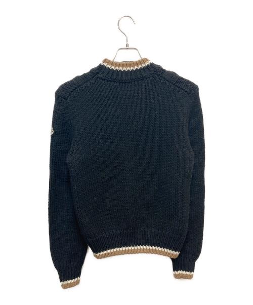 MONCLER（モンクレール）MONCLER (モンクレール) 厚手ニット ブラック サイズ:SIZE Mの古着・服飾アイテム
