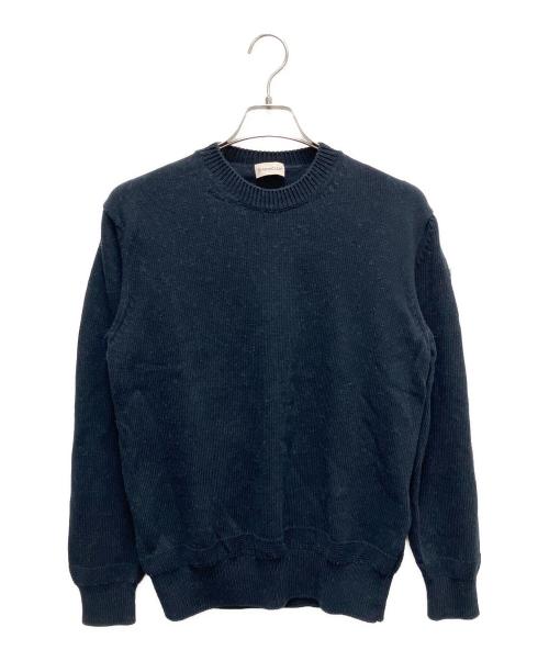 MONCLER（モンクレール）MONCLER (モンクレール) ニット ネイビー サイズ:SIZE Mの古着・服飾アイテム
