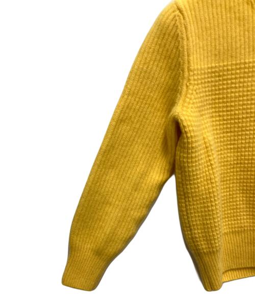 MONCLER（モンクレール）MONCLER (モンクレール) ニット イエロー サイズ:SIZE Mの古着・服飾アイテム