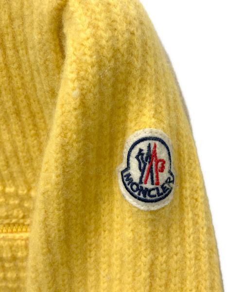 MONCLER（モンクレール）MONCLER (モンクレール) ニット イエロー サイズ:SIZE Mの古着・服飾アイテム