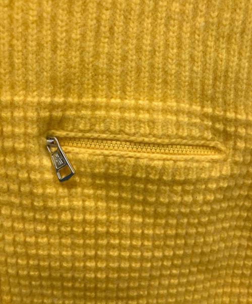 MONCLER（モンクレール）MONCLER (モンクレール) ニット イエロー サイズ:SIZE Mの古着・服飾アイテム