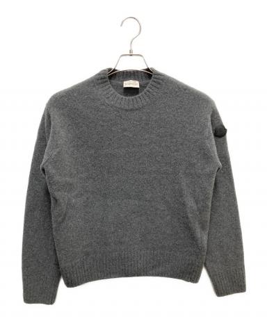 中古・古着通販】MONCLER (モンクレール) ニット グレー サイズ:SIZE M