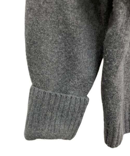 MONCLER（モンクレール）MONCLER (モンクレール) ニット グレー サイズ:SIZE Mの古着・服飾アイテム