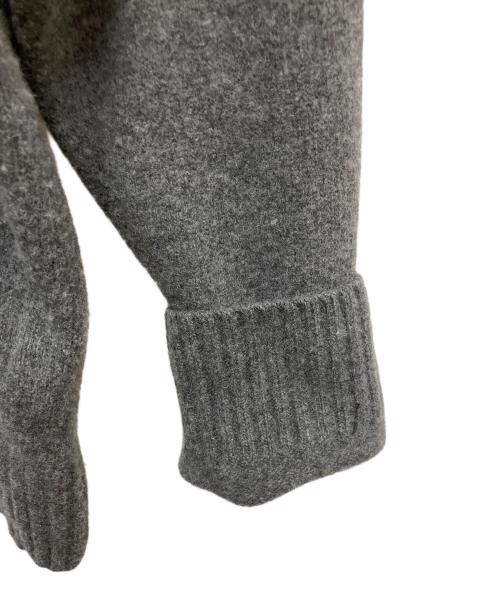 MONCLER（モンクレール）MONCLER (モンクレール) ニット グレー サイズ:SIZE Mの古着・服飾アイテム