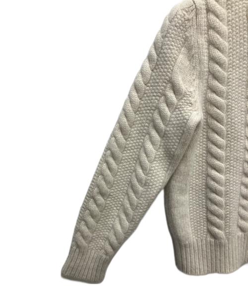 MONCLER（モンクレール）MONCLER (モンクレール) 厚手ニット ベージュ サイズ:SIZE Mの古着・服飾アイテム