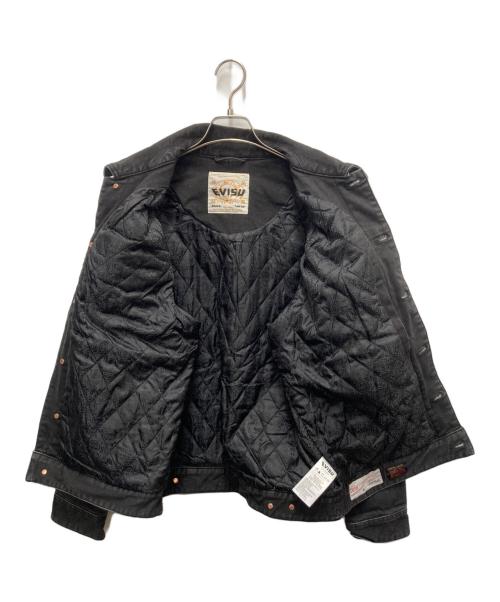 EVISU（エヴィス）EVISU (エヴィス) デニムジャケット ブラック サイズ:SIZE Mの古着・服飾アイテム