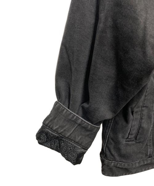EVISU（エヴィス）EVISU (エヴィス) デニムジャケット ブラック サイズ:SIZE Mの古着・服飾アイテム