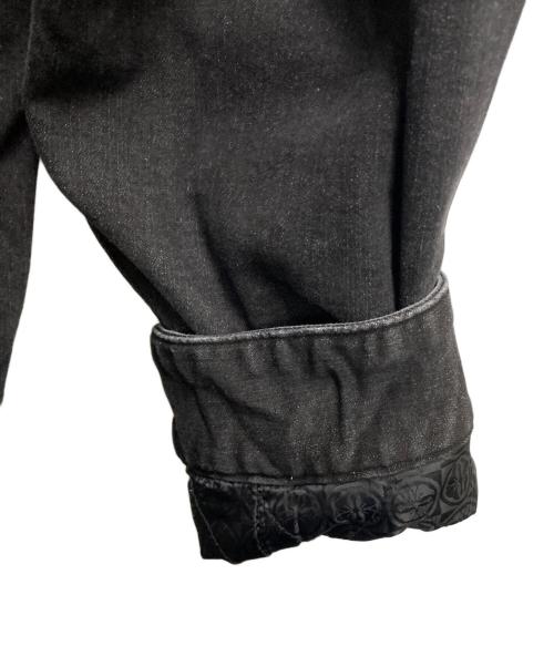 EVISU（エヴィス）EVISU (エヴィス) デニムジャケット ブラック サイズ:SIZE Mの古着・服飾アイテム