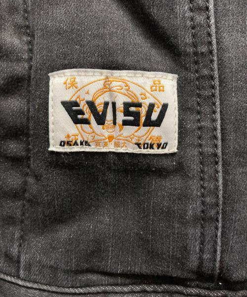 EVISU（エヴィス）EVISU (エヴィス) デニムジャケット ブラック サイズ:SIZE Mの古着・服飾アイテム