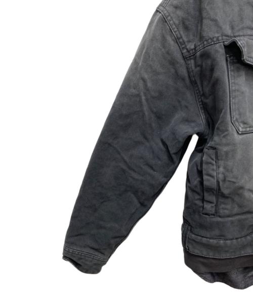 EVISUKURO（エビスクロ）EVISUKURO (エビスクロ) デニムジャケット ブラック サイズ:Mの古着・服飾アイテム