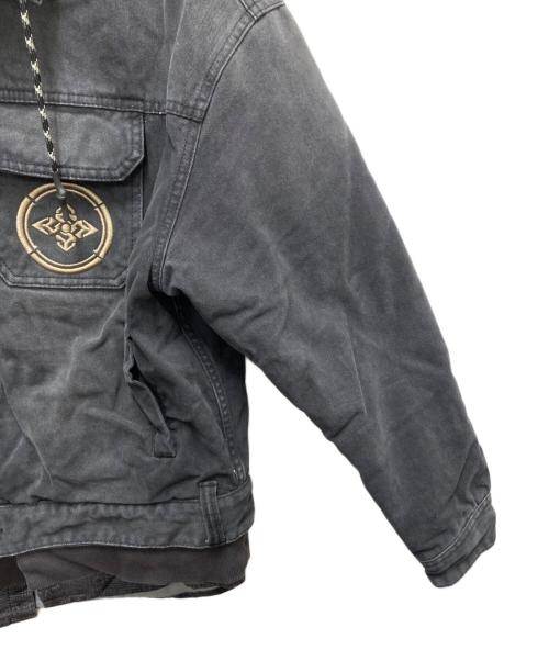 EVISUKURO（エビスクロ）EVISUKURO (エビスクロ) デニムジャケット ブラック サイズ:Mの古着・服飾アイテム