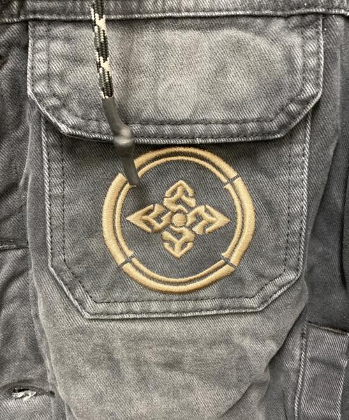 EVISUKURO（エビスクロ）EVISUKURO (エビスクロ) デニムジャケット ブラック サイズ:Mの古着・服飾アイテム