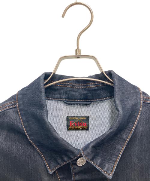 EVISU（エヴィス）EVISU (エヴィス) デニムジャケット インディゴ サイズ:SIZE Lの古着・服飾アイテム