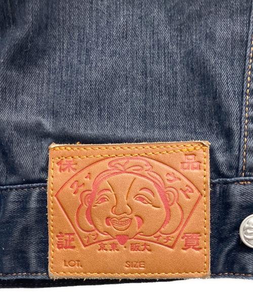 EVISU（エヴィス）EVISU (エヴィス) デニムジャケット インディゴ サイズ:SIZE Lの古着・服飾アイテム